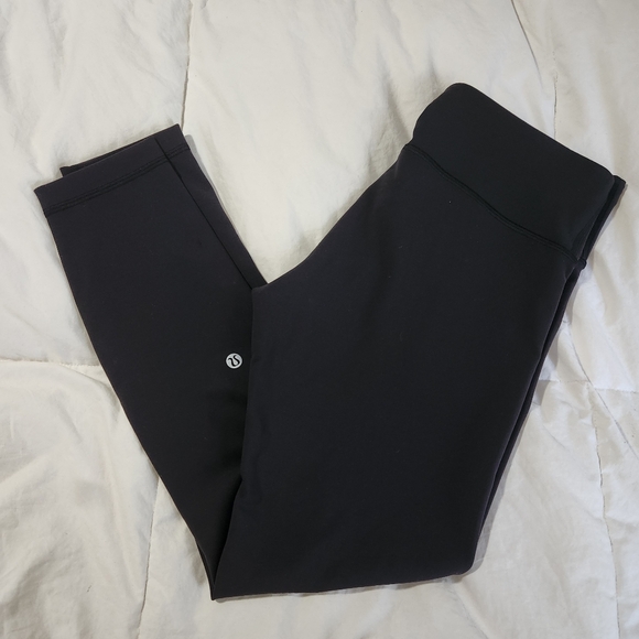 Lululemon Wunder Train Low-Rise Tight 25" Black Size 8 - Picture 3 of 10